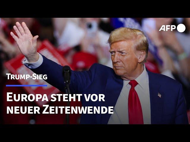 Europa steht mit Trump 2.0 vor neuer Zeitenwende | AFP