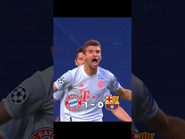 Bayern Munich Barcelona 2020.