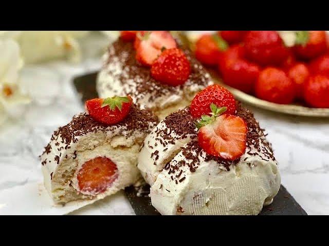 DIVINE DESSERT IN 5 MINUTES! Without Baking, Eggs and Flour! VERY SIMPLE!