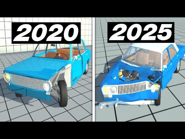 КАК МЕНЯЛСЯ SIMPLE CAR CRASH (2020-2025)