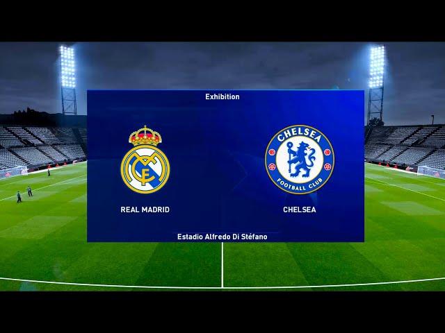 Real Madrid vs Chelsea | UEFA Champions League | PES 2021