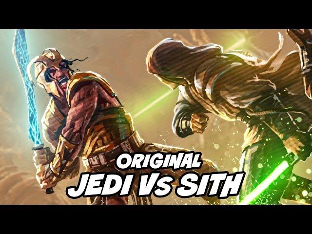 5000 Year ORIGINAL Jedi Vs. Sith War: The Great Hyperspace War - Star Wars Explained