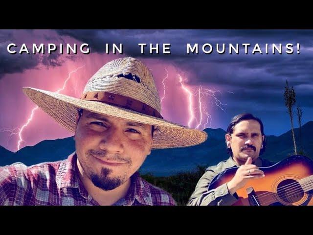 Camping in the Mountains! Delicious Bacon Cheeseburgers & Epic Lightning