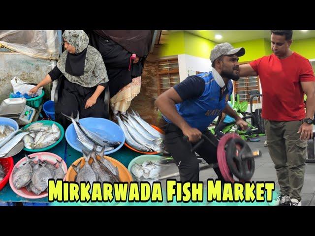 Mirkarwada Fish Market | Gym Ka Dusra Din | Rahid Solkar Vlogs