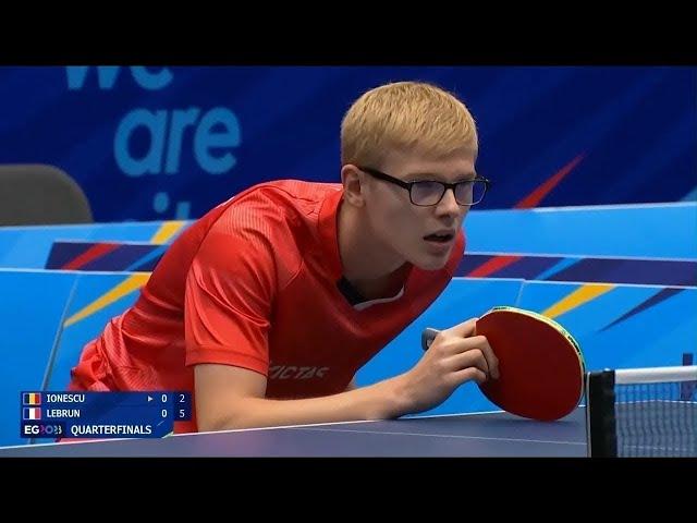 FULL MATCH | Felix Lebrun vs Eduard Ionescu | European Games