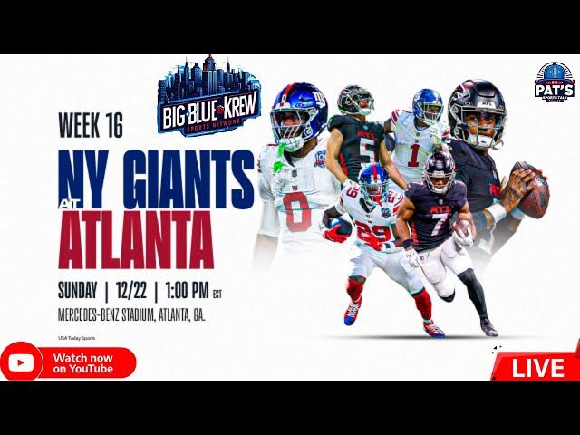 NY Giants Vs Falcons Live On The BBKSN