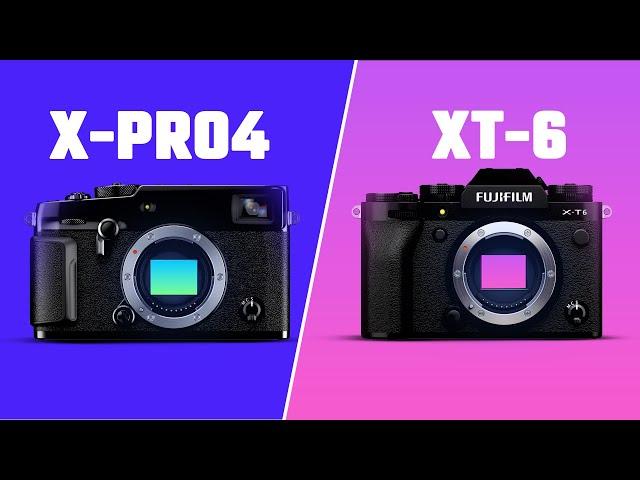 Fujifilm X-Pro4 vs Fujifilm XT-6: Rumored Specs Revealed!