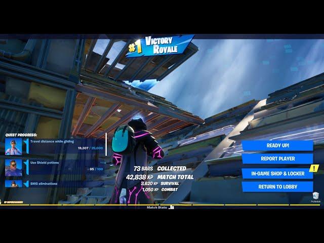 FORTNITE NOOB, BUT WINNING:-)