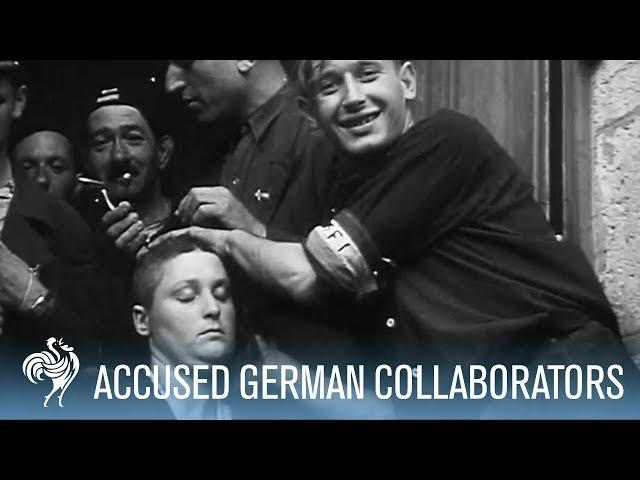 French Women Accused of Collaborating with Germans Punished | War Archives