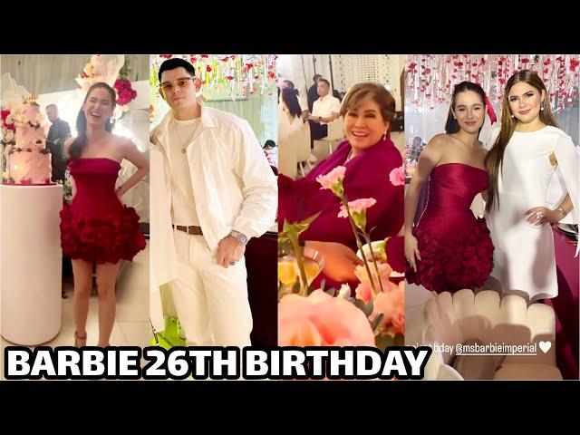 BARBIE IMPERIAL 26TH BIRTHDAYRICHARD GUTIERREZ ANABELLE RAMA SPOTTED SA PARTY