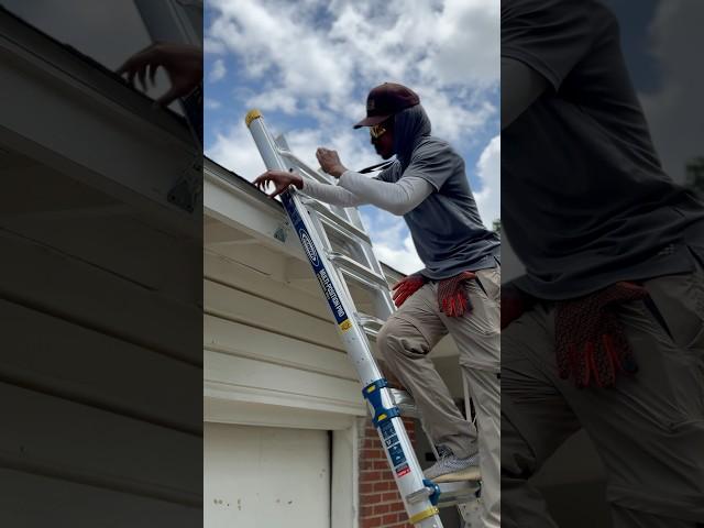 Sterling  The Claims Destroyer shows how to access a roof like a pro—smooth, safe, & sharp!