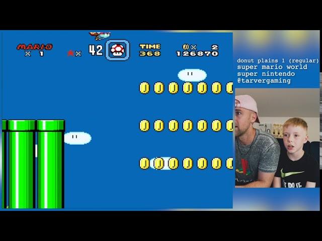 Donut Plains Regular || Super Mario World || Super Nintendo || Tarver Gaming