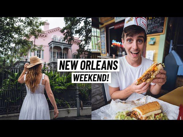 The ULTIMATE Weekend in New Orleans!  Epic City Guide + Eating INCREDIBLE Local Food!