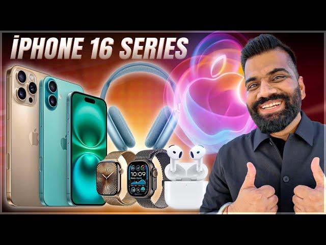 Apple iPhone 16 & iPhone 16 Pro First Look - Apple Watch Series 10 - Apple AirPods 4 & More