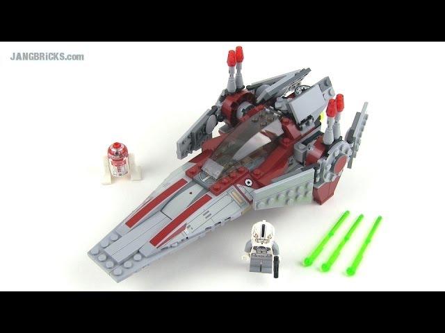 LEGO Star Wars 75039 V-Wing Starfighter set review (2014)