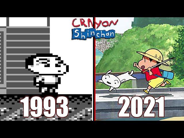 Crayon Shinchan Games Evolution (1993 - 2021)