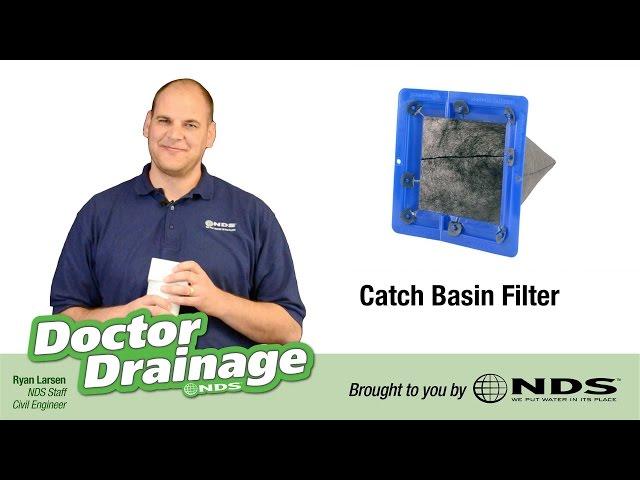 Prevent Drainage Clogs with an NDS Catch Basin Filter | NDS Yard Drainage Systems