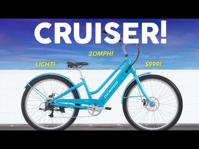 Here's Why This Beach Cruiser E-Bike is Great – Denago Cruiser 1 Electric Bike Review!