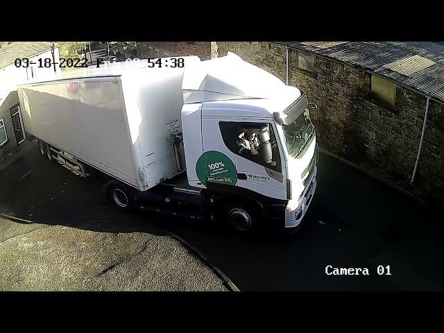 Truck reversing fail