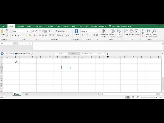 01- Introduction to Excel. Level 1 - identifying cells