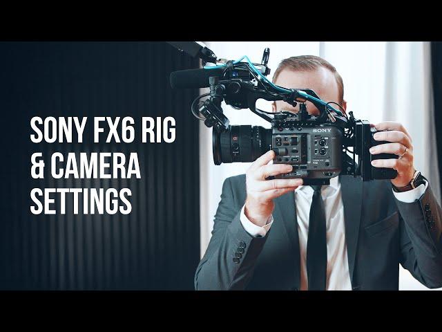 How I Shoot Corporate Video with the Sony FX6 - Rig & Settings