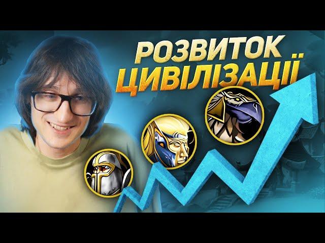 Від Піхотинців до Грифонів - Розвиток Цивілізації - WarCraft  3