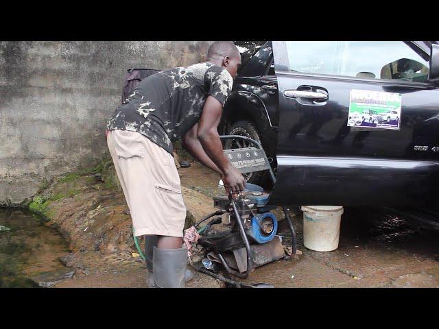 Talk To The Camera - Josben Car Wash, Brookfields - Sierra Leone