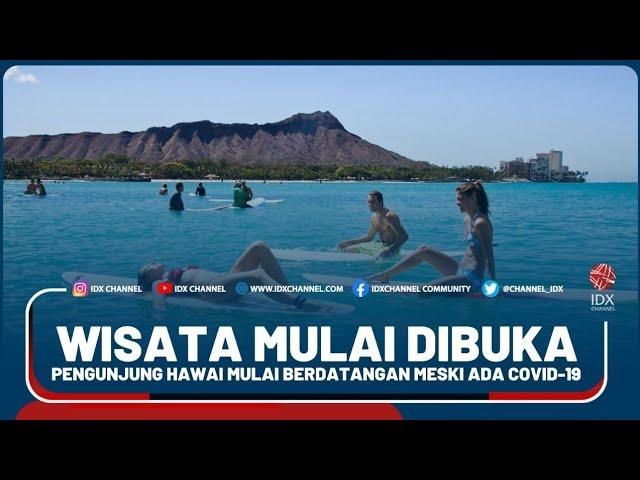 WISATA MULAI DIBUKA, PENGUNJUNG HAWAI MULAI BERDATANGAN