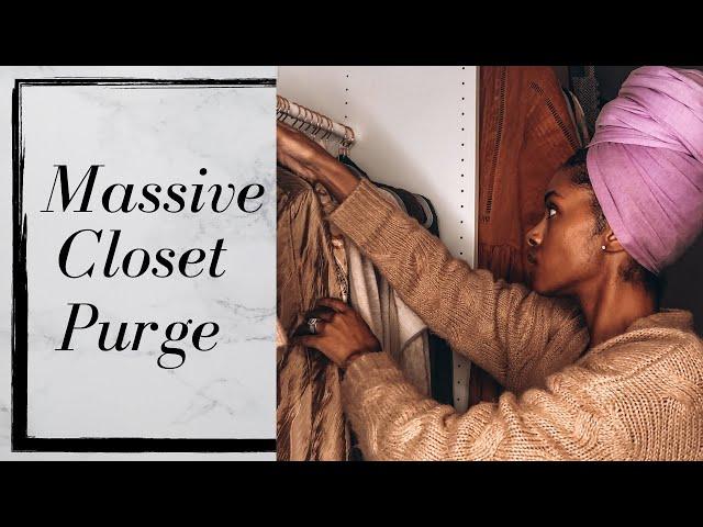 Throwing Away Half of My Clothes/Closet Purge || Klassically Kept