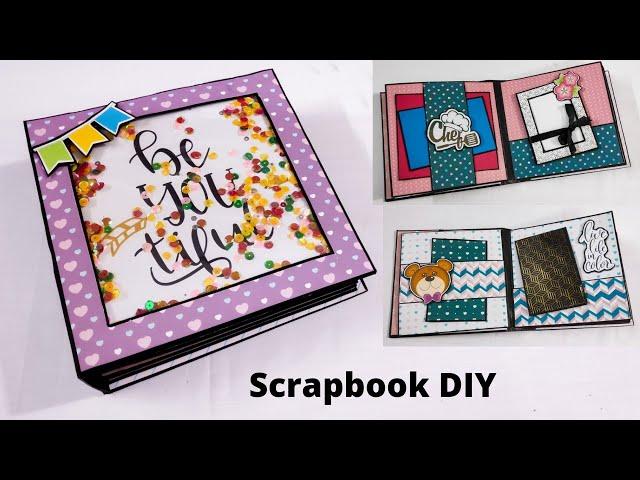 how to make Scrapbook  | Handmade Scrapbook Ideas | Scrapbook For Birthday | Crafteholic