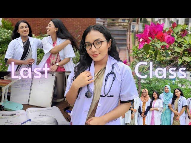 Last lecture class of MBBS ‼️| Daily vlog 🩺