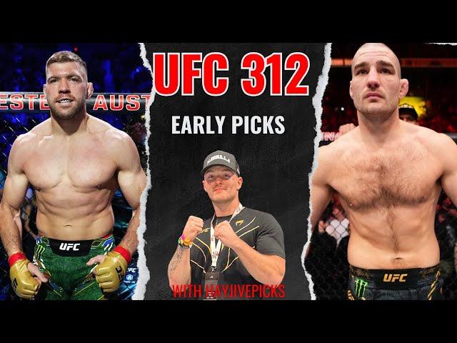 UFC 312 Du Plessis vs. Strickland 2 Full Card EARLY PICKS