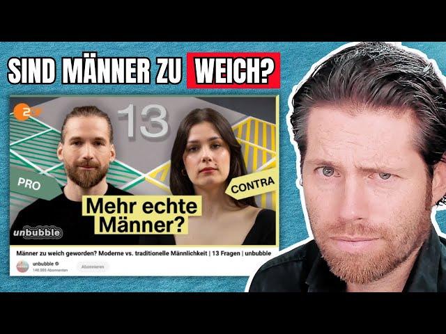 Männer zu weich geworden? (13 Fragen | unbubble Analyse)