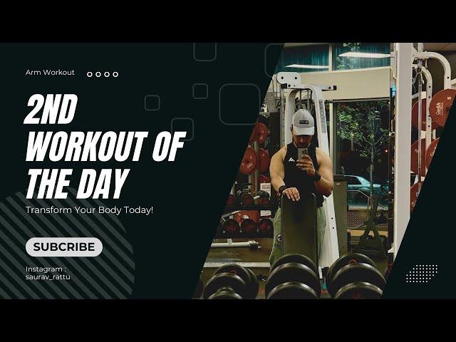 Vlog 4 - My condition after working out for second time in the same day