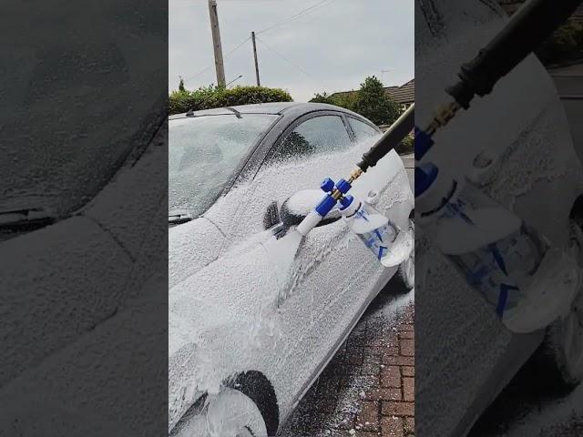 AutoGlym Polar Blast Snow Foam with MJJC Foam Cannon S V3.0 and Karcher K4 #karcher #mjjc #carwash