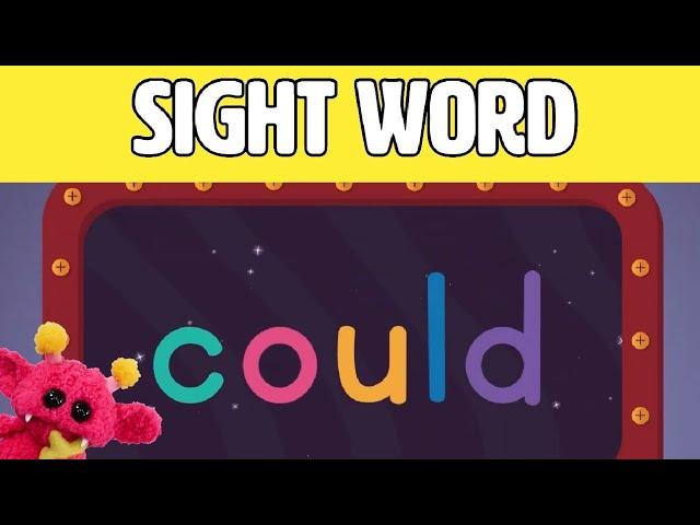 COULD - Let's Learn the Sight Word COULD with Hubble the Alien! | Nimalz Kidz! Songs and Fun!