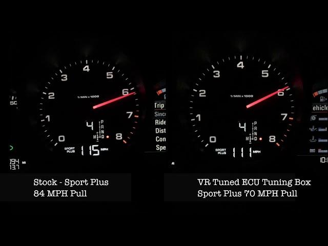 Porsche Macan S | Stock 84-130MPH Pull vs VR Tuned 70-130MPH #shorts