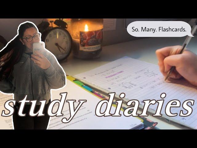 A Level Study Diaries  Typical Day in the Life for a Year 13 | Making study resources!