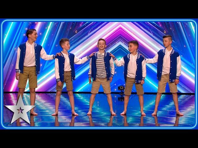 Five Star Boys bring the TEARS with POWERFUL routine | Unforgettable Audition | Britain's Got Talent