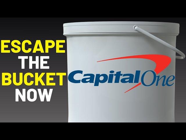 Capital One Credit Card Buckets, Escape The Bucket Now | Platinum & Quicksilver