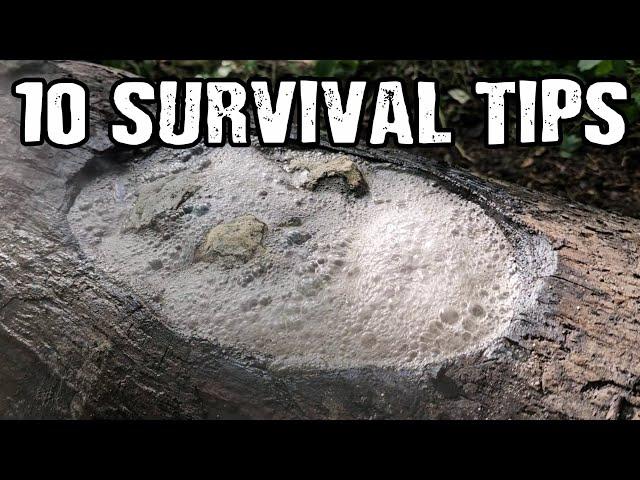 10 Wilderness Survival Tips and Bushcraft Skills you need to know!