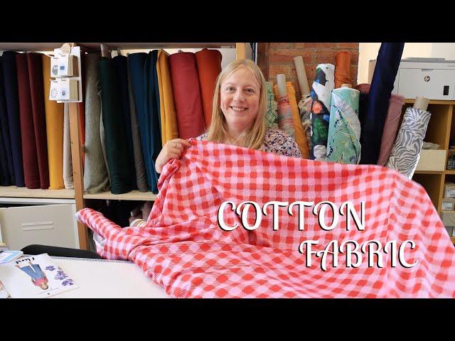 Cotton Fabric and Sewing Pattern Inspiration