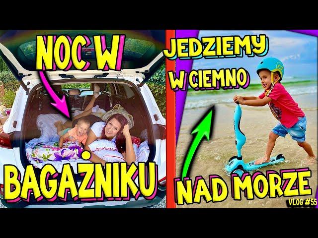 7H W SAMOCHODZIENoc na plaży?! Mikołaj nad morzem Marivo Wakacyjny Vlog #54