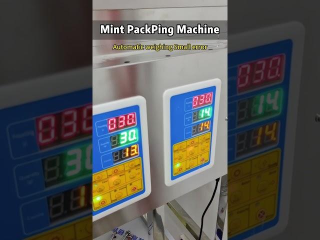 Mint candy packaging machine