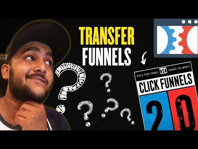 How to transfer funnels from Clickfunnels to Clickfunnels 2.0 (2 Ways) | Live 7-Min Funnel Buildout