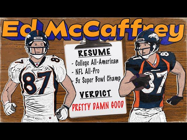 Ed McCaffrey: How GOOD was Christian McCaffrey’s Dad? | FPP