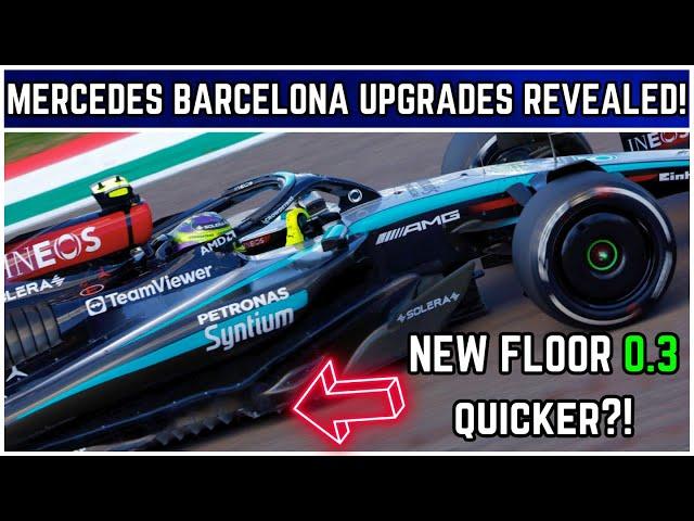 Mercedes LEAKED W15 Spanish GP Upgrades | F1 2024