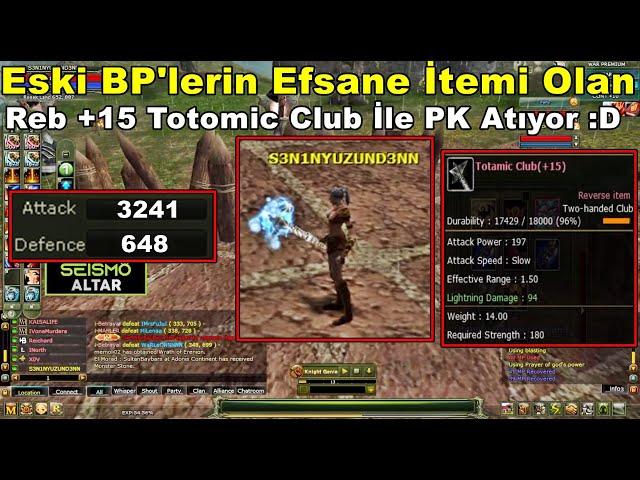 xMilchman - Ezik Görünümlü BP Prieste | Efsane İtem Reb +15 Toto Alıp PK'ya Çıkarsa! | Knight Online