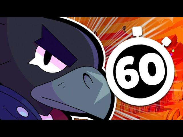 How To Play Crow In 60 Seconds! - Brawl Stars Brawler Guide