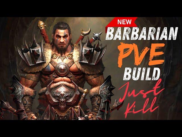 Barb PvE Build | Just Kill | Oko Berserkera czy Pirogenna Pogarda? | Test | #diabloimmortal |